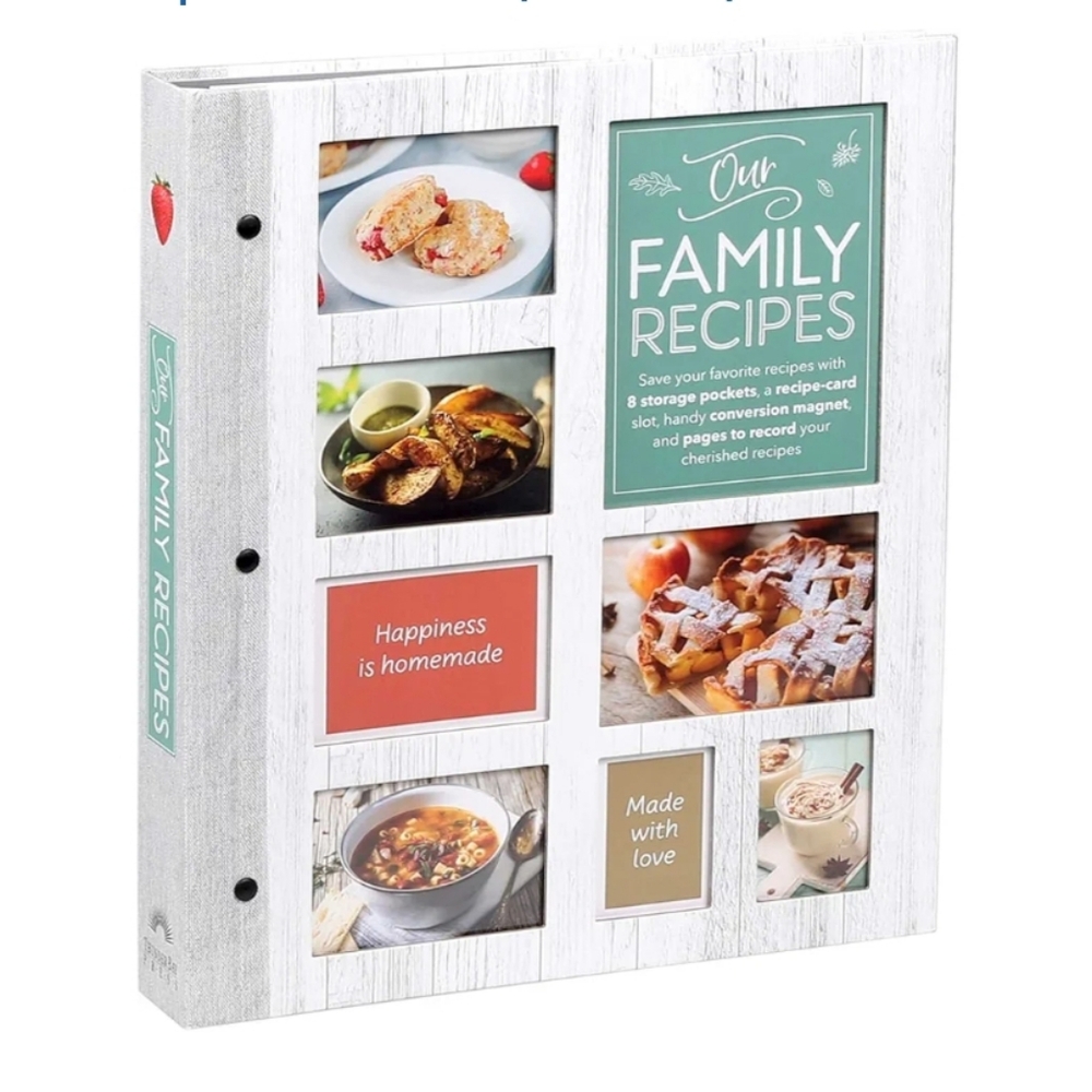 Our Family Recipes Spiral Binder NEW